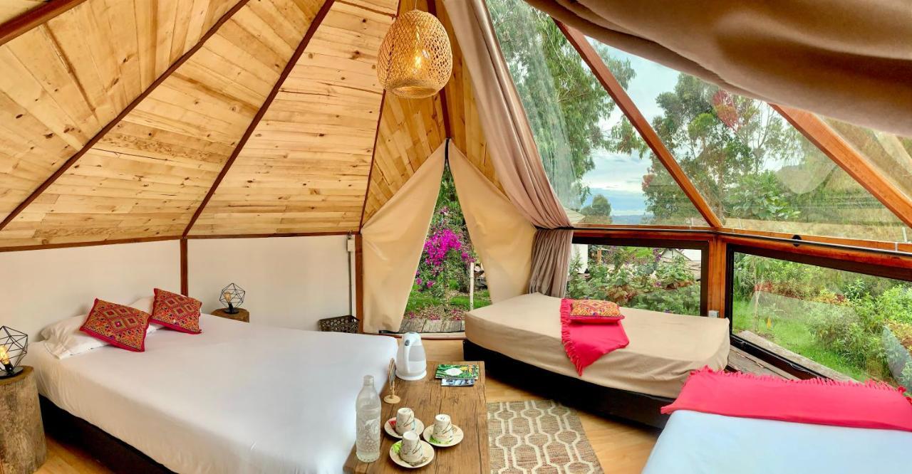 הוילה סאלנטו Glamping Lumbre מראה חיצוני תמונה
