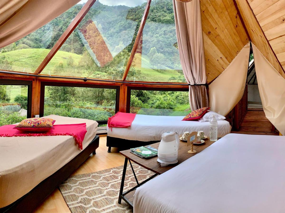 הוילה סאלנטו Glamping Lumbre מראה חיצוני תמונה
