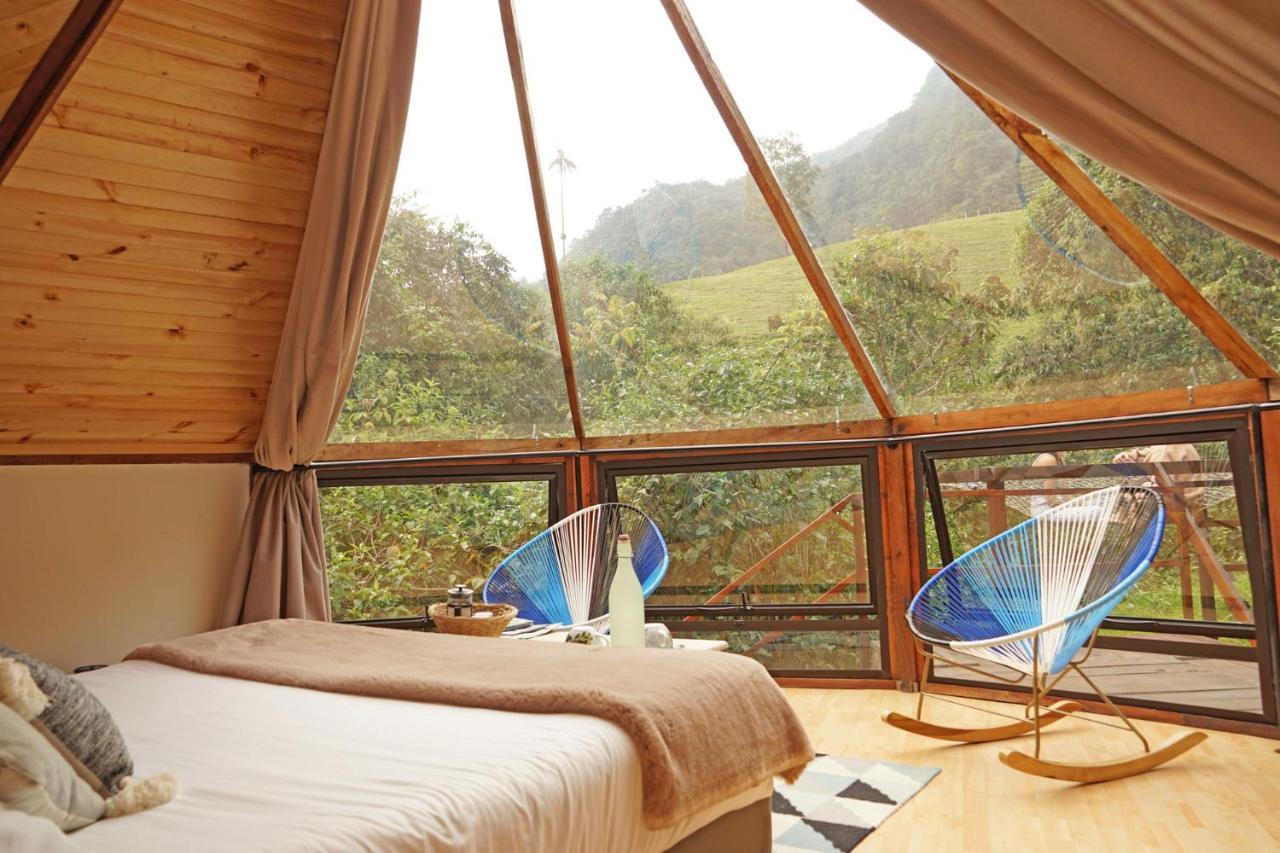 הוילה סאלנטו Glamping Lumbre מראה חיצוני תמונה