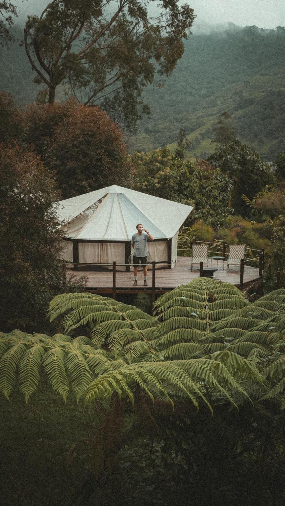 הוילה סאלנטו Glamping Lumbre מראה חיצוני תמונה
