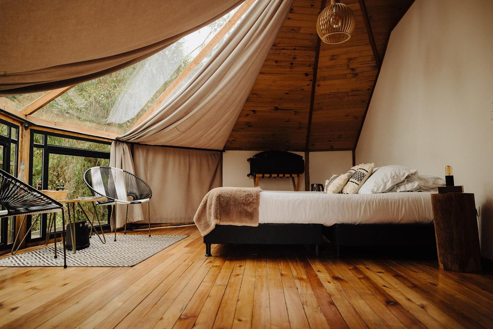 הוילה סאלנטו Glamping Lumbre מראה חיצוני תמונה